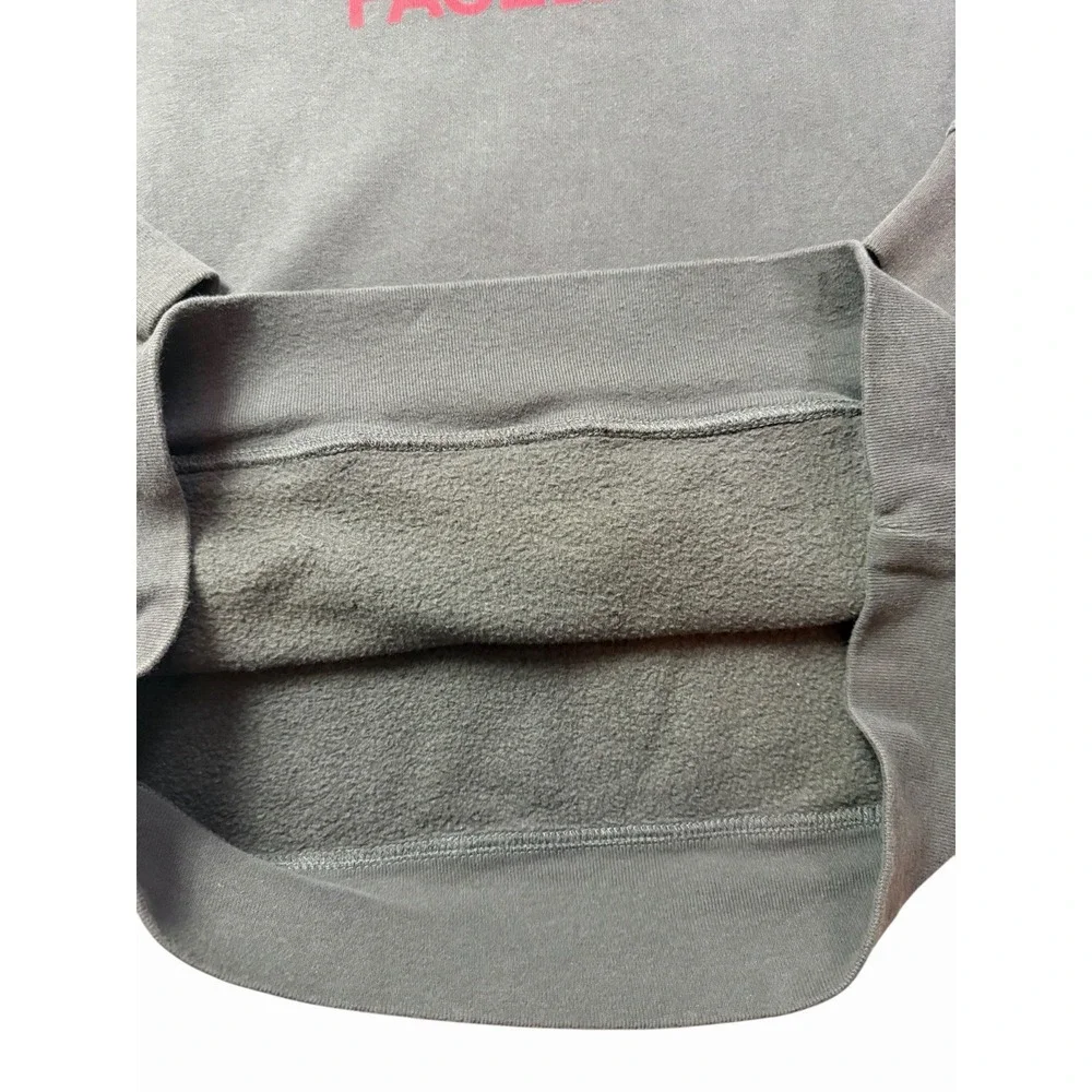 The North Face Men's Half Dome Pullover Hoodie Sweatshirt Gray/Red Size Large
